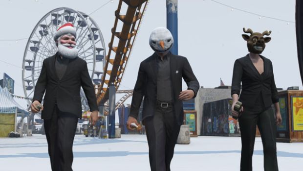 Grand Theft Auto Online has received a festive update
