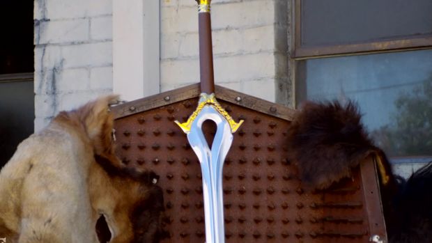 This blacksmith made Chrom's sword from Fire Emblem