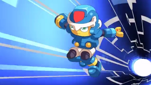 Watch a lowly Servbot turn into Mega Man