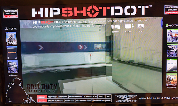 HipShotDot puts a red dot right on your screen