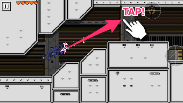 If you like Mega Man and own an iOS device, get UsagiMan