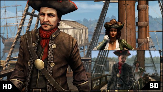 Assassin's Creed Liberation looks way better in HD