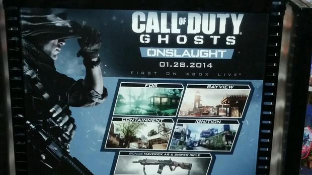 Call of Duty: Ghosts Onslaught DLC info leaks