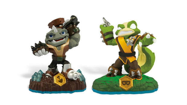 The last two Skylanders: Swap Force types are out