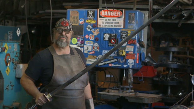 Man at Arms forges Sephiroth's Masamune blade