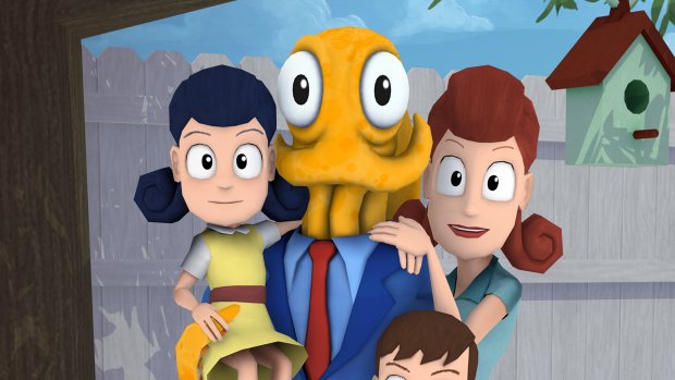 Octodad launches on January 30 for Windows, Mac, & Linux