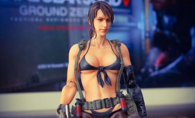Kojima teases the PlayArts Kai Quiet figure