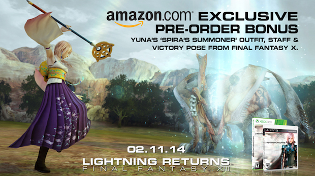 Lightning Returns pre-orders at Amazon get Yuna DLC