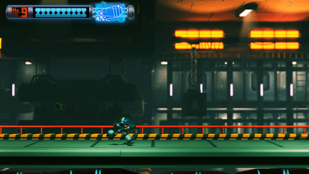 A few Mighty No. 9 alpha screenshots to pick apart