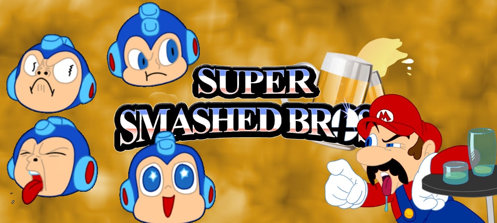 It's the world premiere of Super Smashed Bros.!