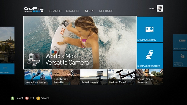 Watch video, buy cameras: Xbox One, 360 getting GoPro app