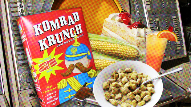This Jazzpunk communist breakfast cereal is amazing