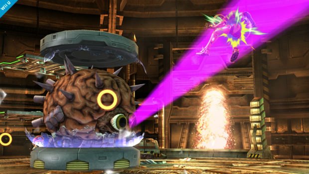 Metroid's Mother Brain is in Smash Bros. as an assist