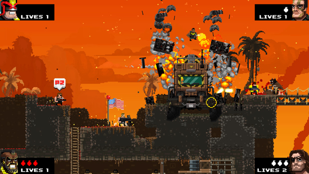 New and improved Broforce looks like a real good time