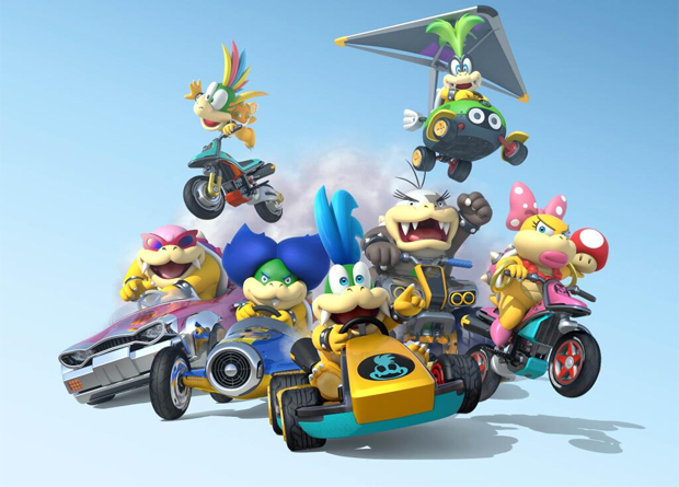 Koopalings playable for the first time in Mario Kart 8