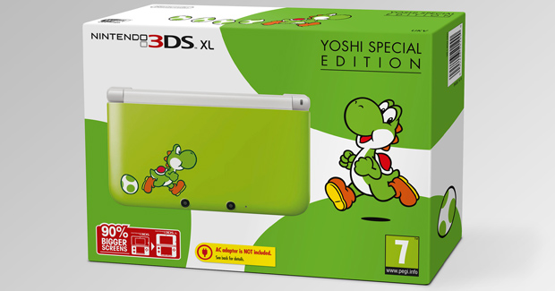 This special edition 3DS XL is for Yoshi fanatics