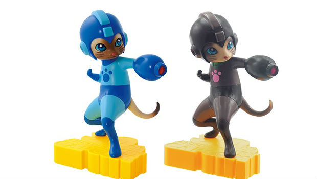 A Monster Hunter Felyne becomes decidedly more Mega Man