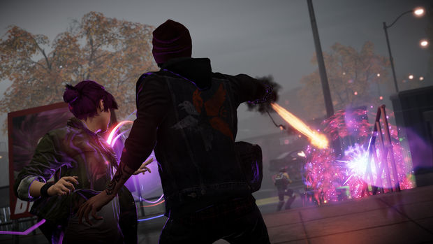 inFamous: Second Son video doesn't skimp on the colors