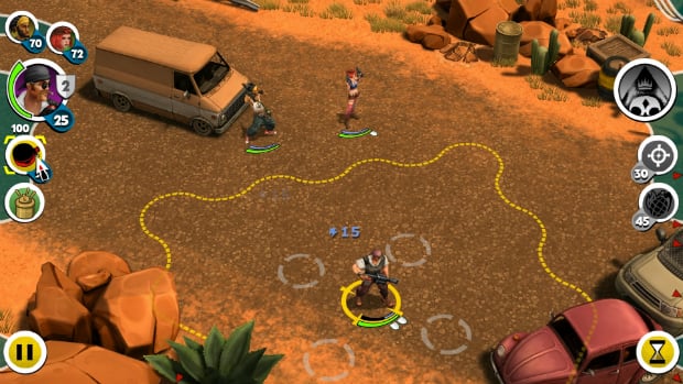 AntiSquad resembles a Team Fortress 2 turn-based strategy