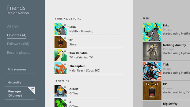 Xbox One March update improving friends lists, parties