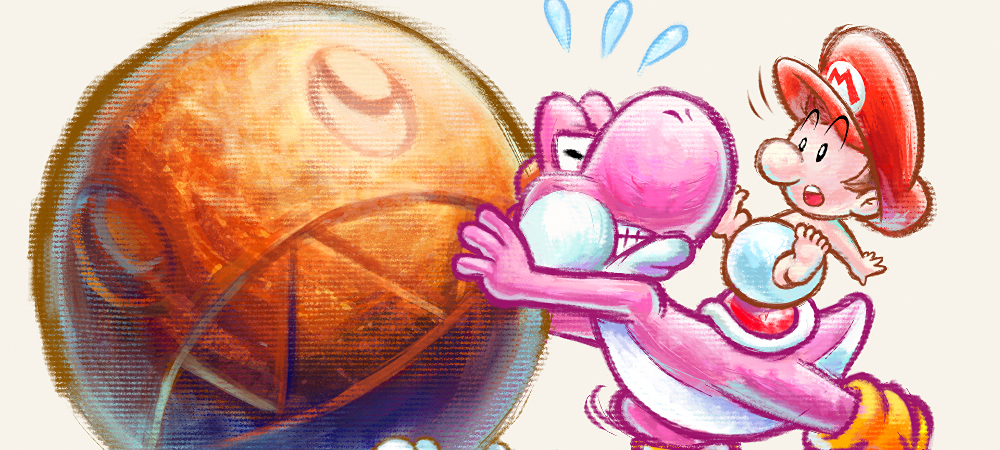 Meet Yoshi's New Island, same as the old island