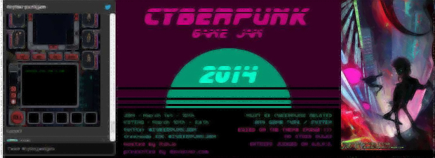 The Cyberpunk Game Jam is now open to entries