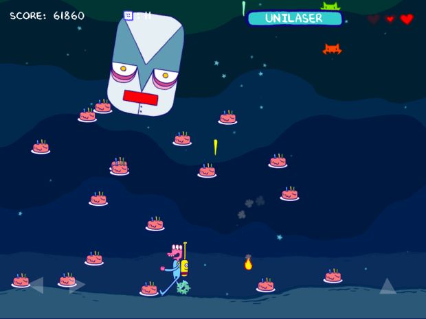 Pixeljam's Glorkian Warrior looks like Galaga on crack
