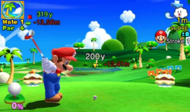 Multiplayer fun with Mario Golf: World Tour