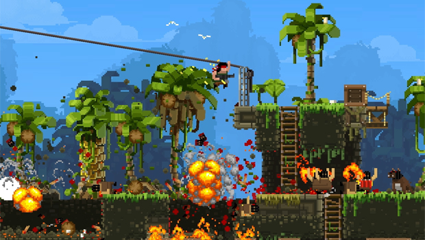 Broforce now available on Steam Early Access