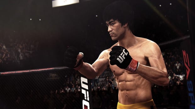 You can play as Bruce Lee in EA Sports UFC