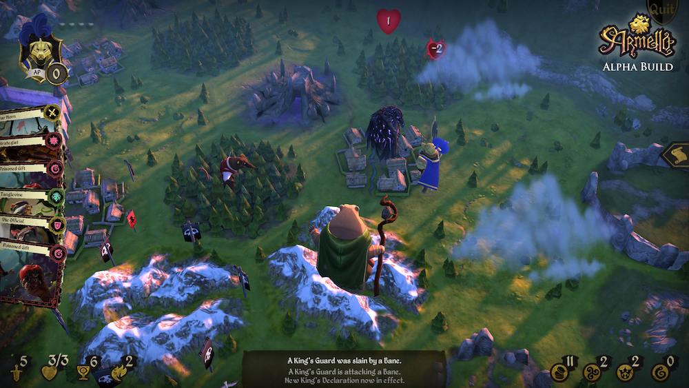 Preview: Armello combines board games, trading card games, strategy RPG play