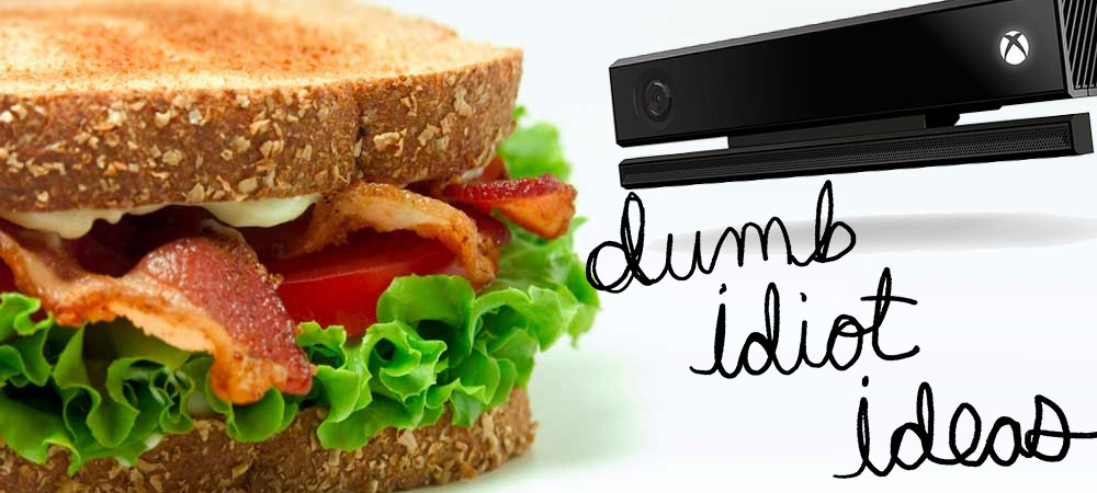 Dumb Idiot Ideas: The Difficult Kinect Challenge
