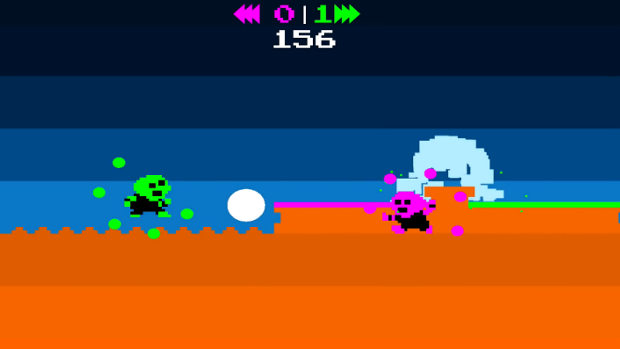 In BaraBariBall you lose your balls when you jump
