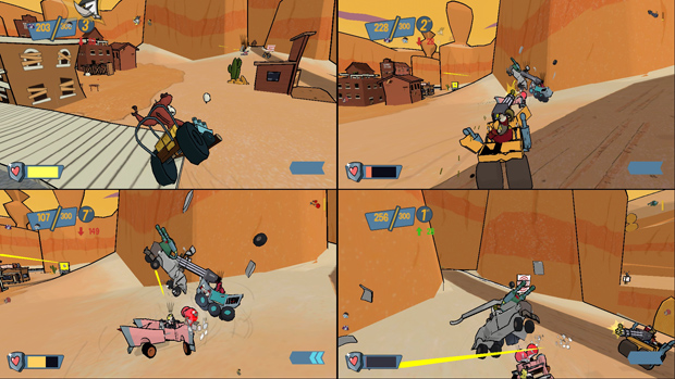 Cel Damage HD hits PS3, PS4, and PS Vita next week