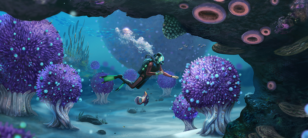 Subnautica looks to be the Minecraft of underwater exploration