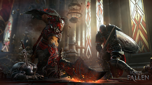 Lords of the Fallen challenge trailer takes a mulligan, kicks in doors