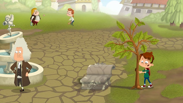 Rewrite history in the point-and-click game Inspire Me