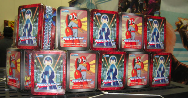 The Mega Man Universal Fighting System card game set is available now