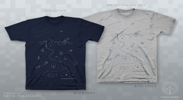 New Videogame Romantics shirt is subdued but fashionable