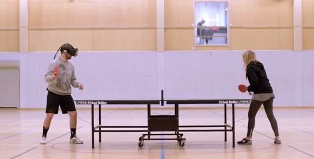 Oculus Rift used to show what lag's like in real life