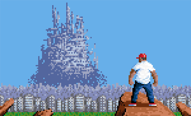 MegaRan's debut album gets an 8-bit facelift