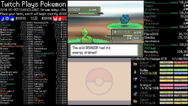 Twitch Plays Pokemon is still a thing, currently playing Platinum