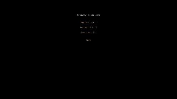 Kentucky Route Zero: Act III is out now