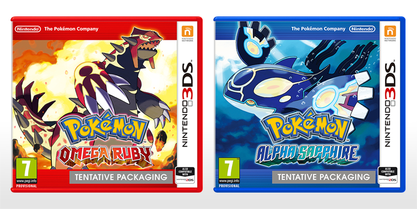 Pok?mon Omega Ruby and Pok?mon Alpha Sapphire coming this fall