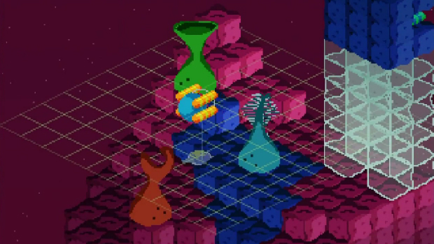 Ludum Dare 29 entry Vertico dives into an isometric coral reef