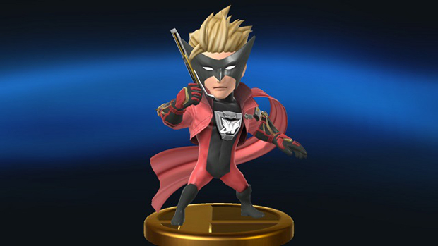 Wonder Red appears in Smash Bros. 4... as a trophy
