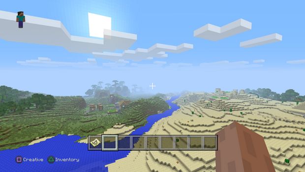 Last-gen and current-gen versions of Minecraft compared