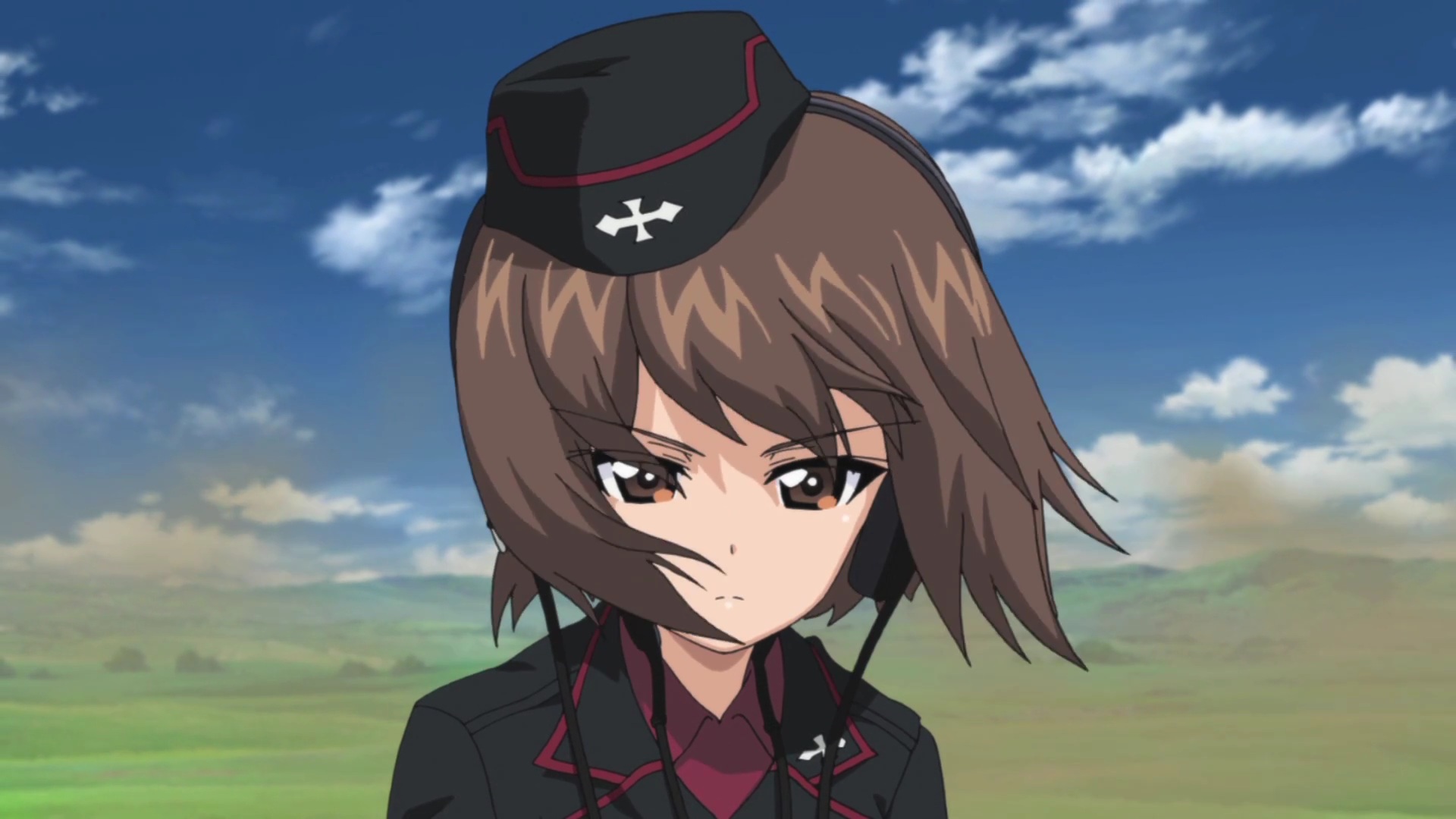 This Vita game is about school girls and tank battles