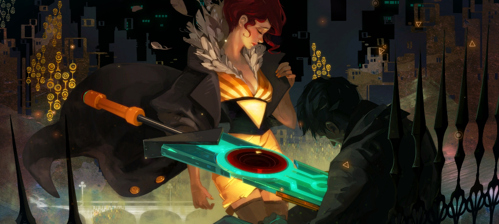 Transistor's sword was a briefcase at one point