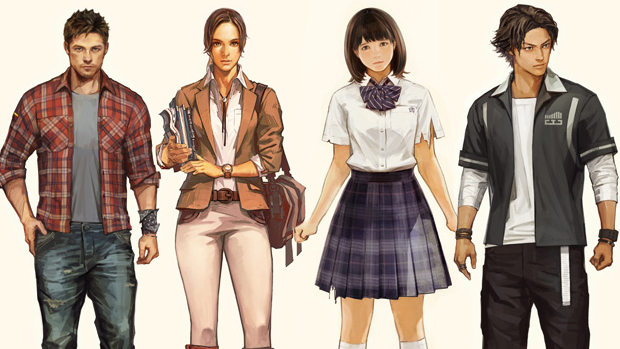 Meet the cast of Left 4 Dead's Japanese arcade version